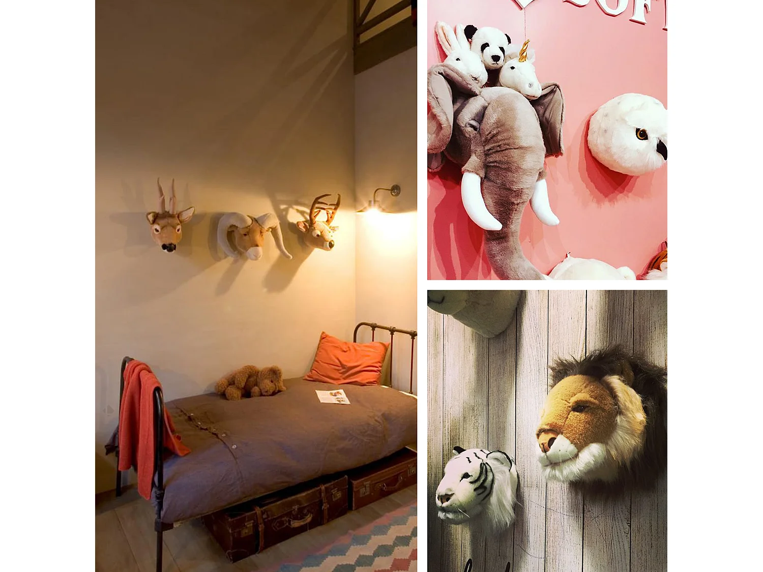 Peluche à suspendre en polyester 54x70 cm canard volant Alain