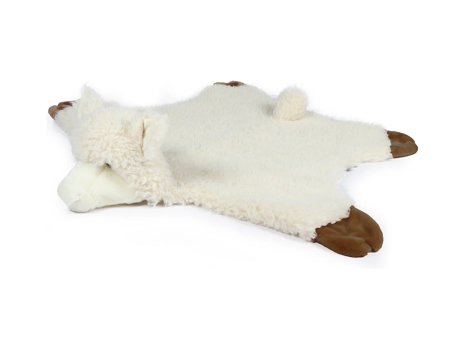 Déguisement enfant en peluche polyester et coton Mouton Harry