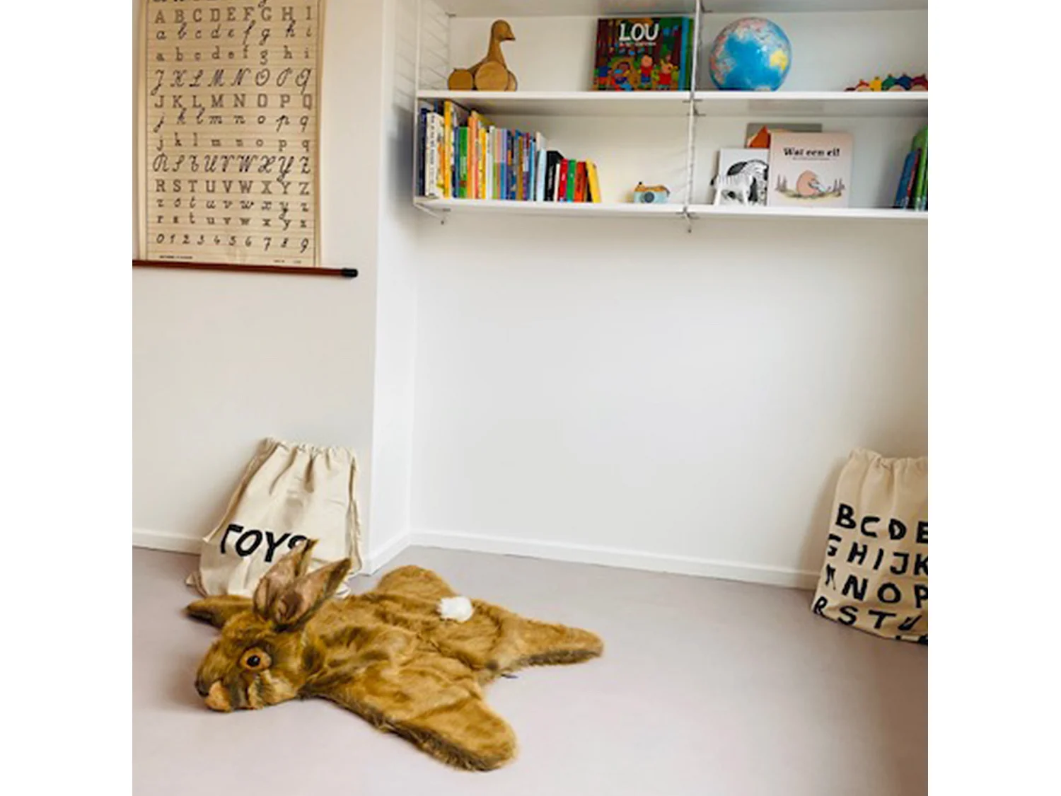 Déguisement en peluche Lièvre Brun Lewis collection Forêt