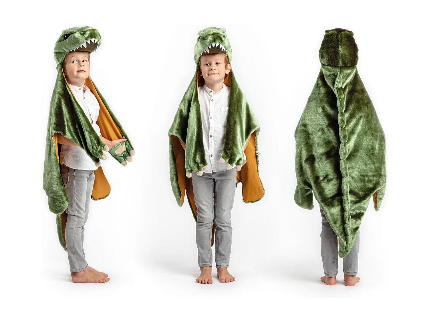 Déguisement en peluche T-Rex Hendrix collection Préhistorique