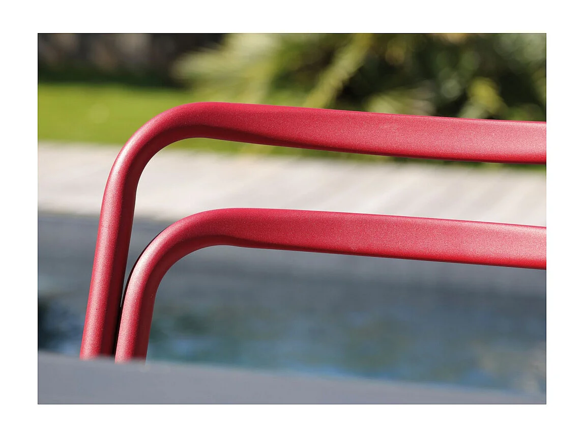 Chaise en aluminium Eos