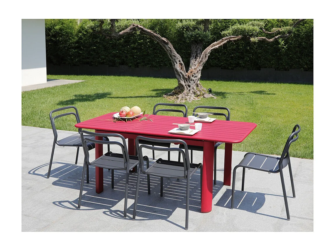 Chaise en aluminium Eos