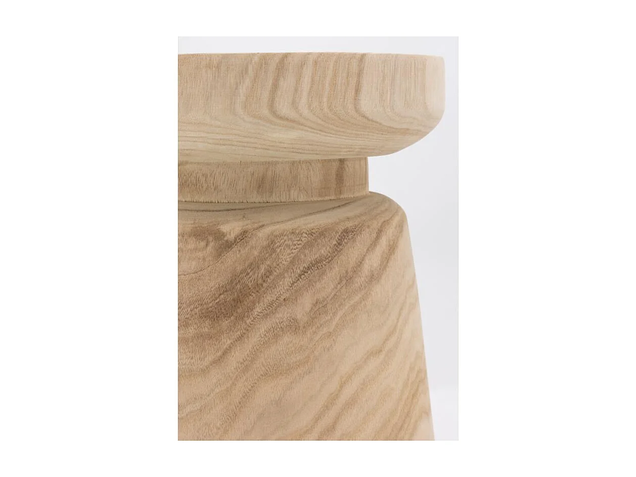 Tabouret en bois paulownia Bouchon naturel