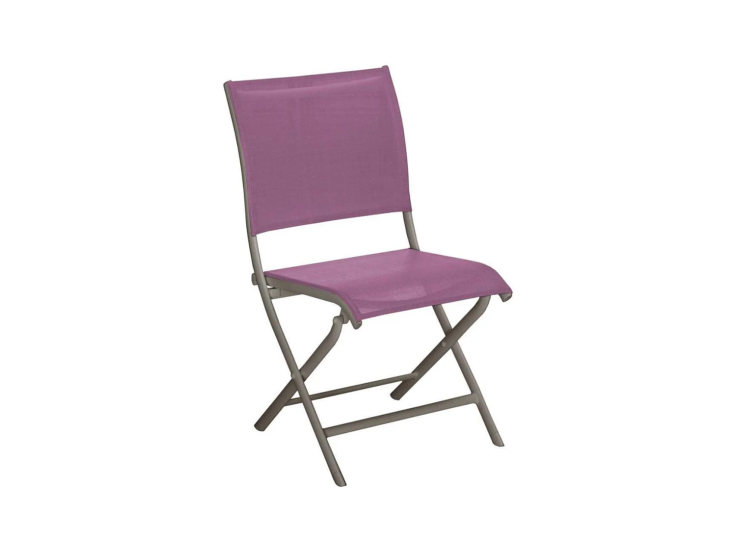 Chaise jardin pliante en aluminium Elegance