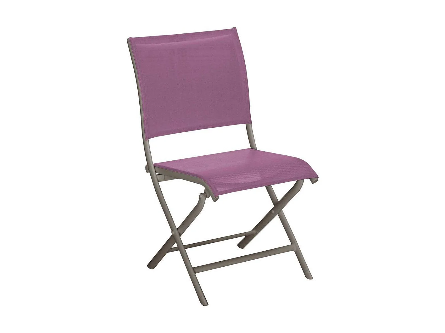 Chaise jardin pliante en aluminium Elegance