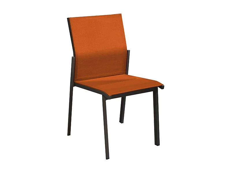 Chaise de jardin empilable Delia