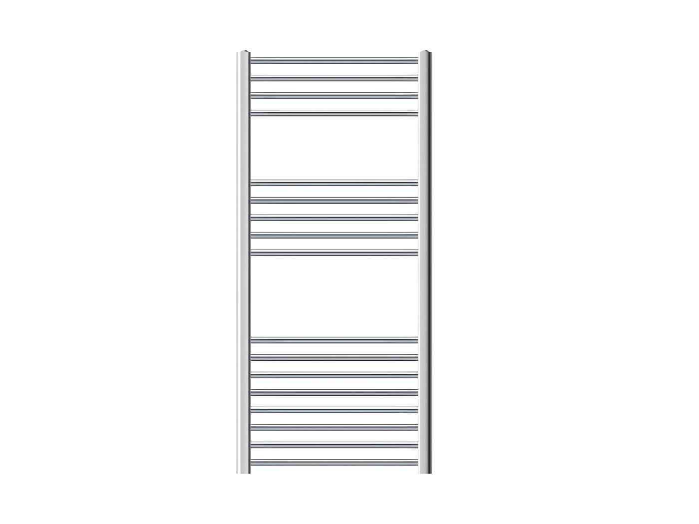 ECD Germany Radiatore da Bagno Calorifero Scaldasalviette 600 x 1200 mm  Antracite con Attacco Centrale Termosifone Tipo Scala per Asciugamani con  Materiale per il Montaggio e Supporto a Parete