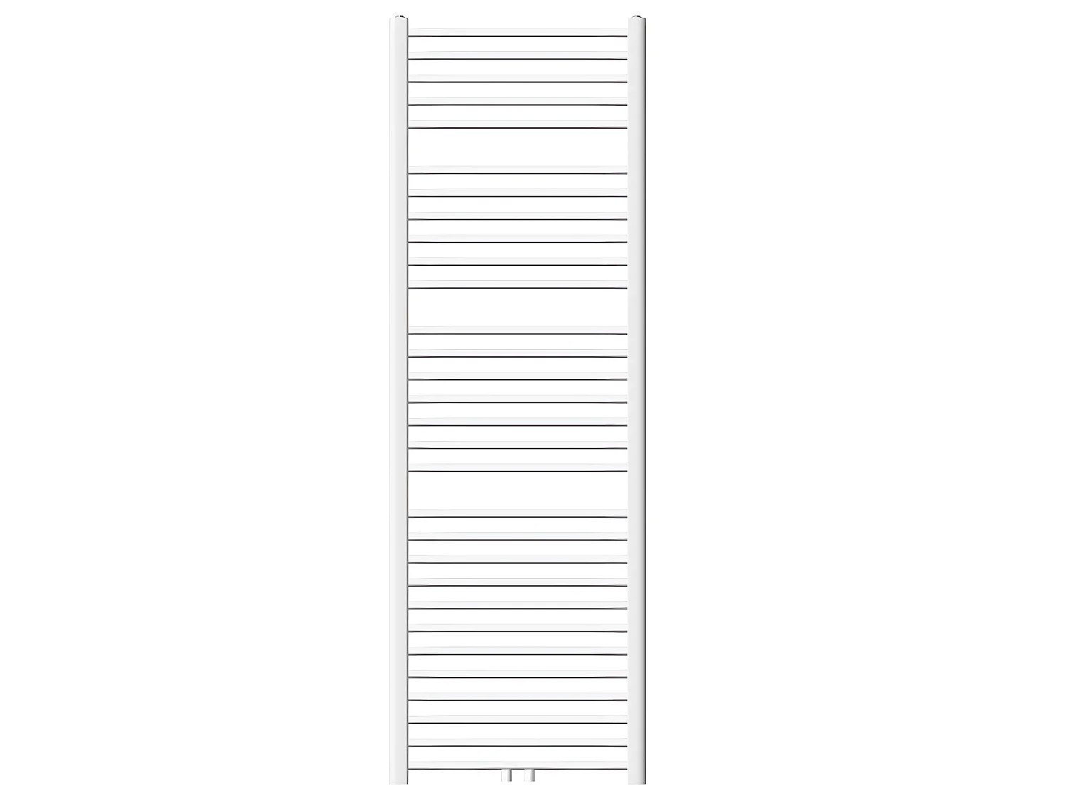 ECD Germany Radiateur Design Sahara Non Electrique - 600 x 1800 mm - Blanc - Connexion Central - sans Kit de Raccordement - Forme Droit