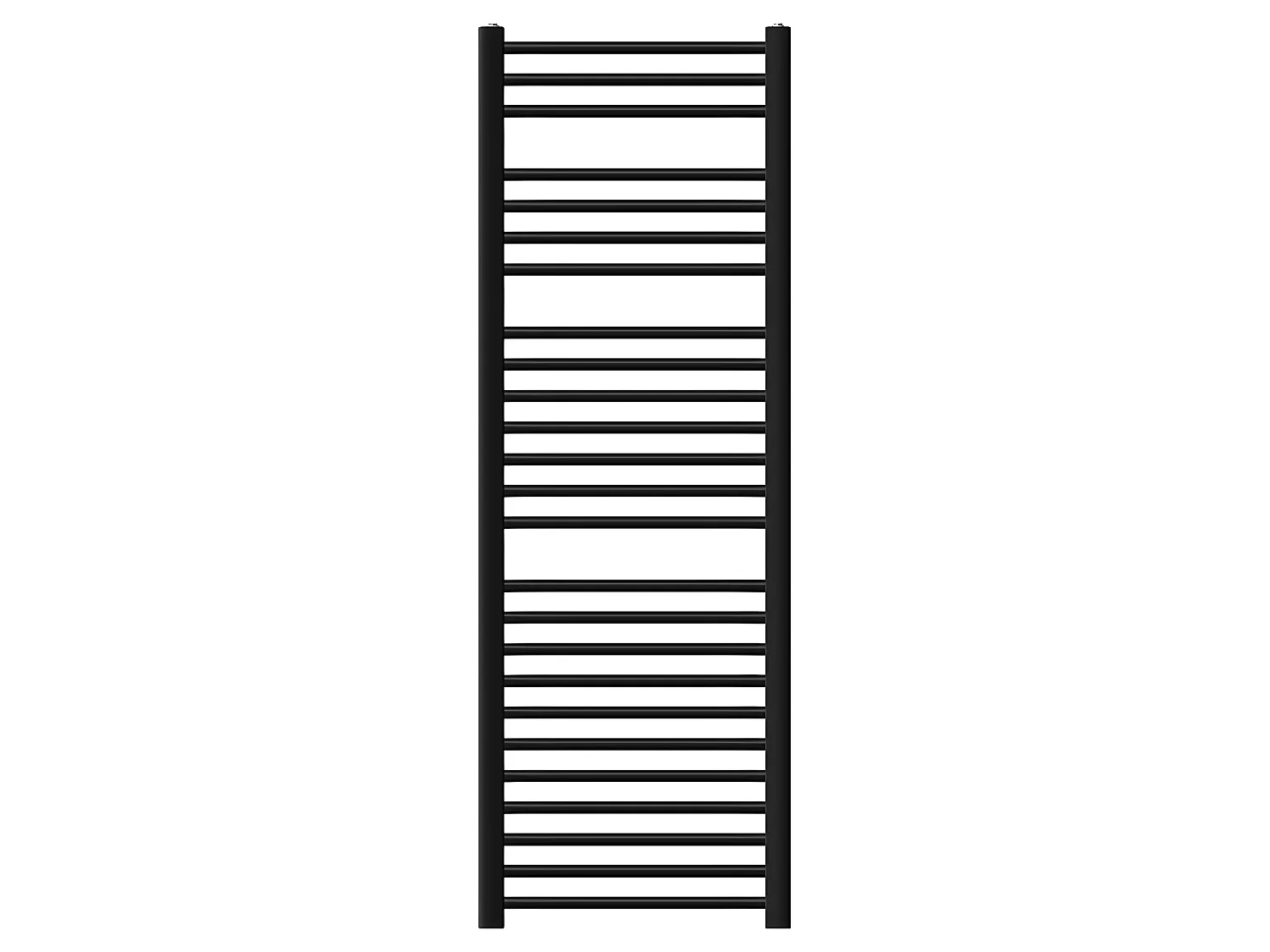 Radiatore bagno Radiatore Sahara attacco laterale scaldasalviette nero 50x150cm