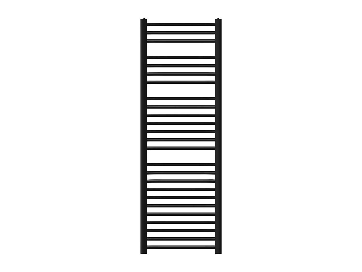 Radiateur de salle de bain Sahara raccord latéral sèche-serviettes noir 50x150cm