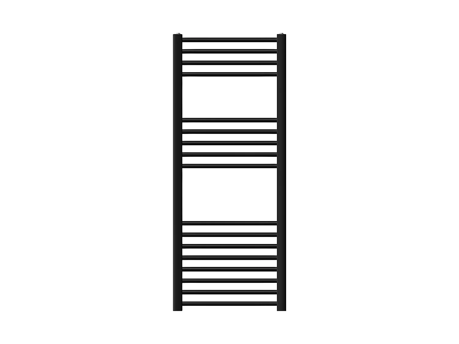 Radiatore bagno Radiatore Sahara attacco laterale scaldasalviette nero 50x120cm