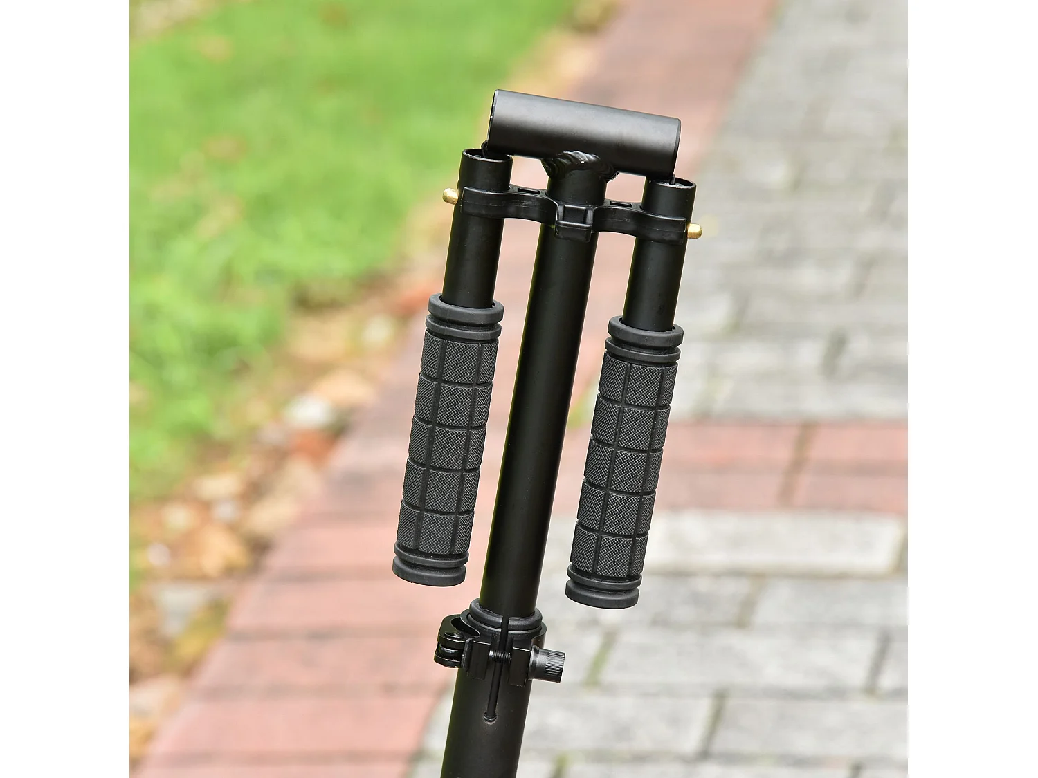 Patinete plegable negro 94x38x105 cm HOMCOM