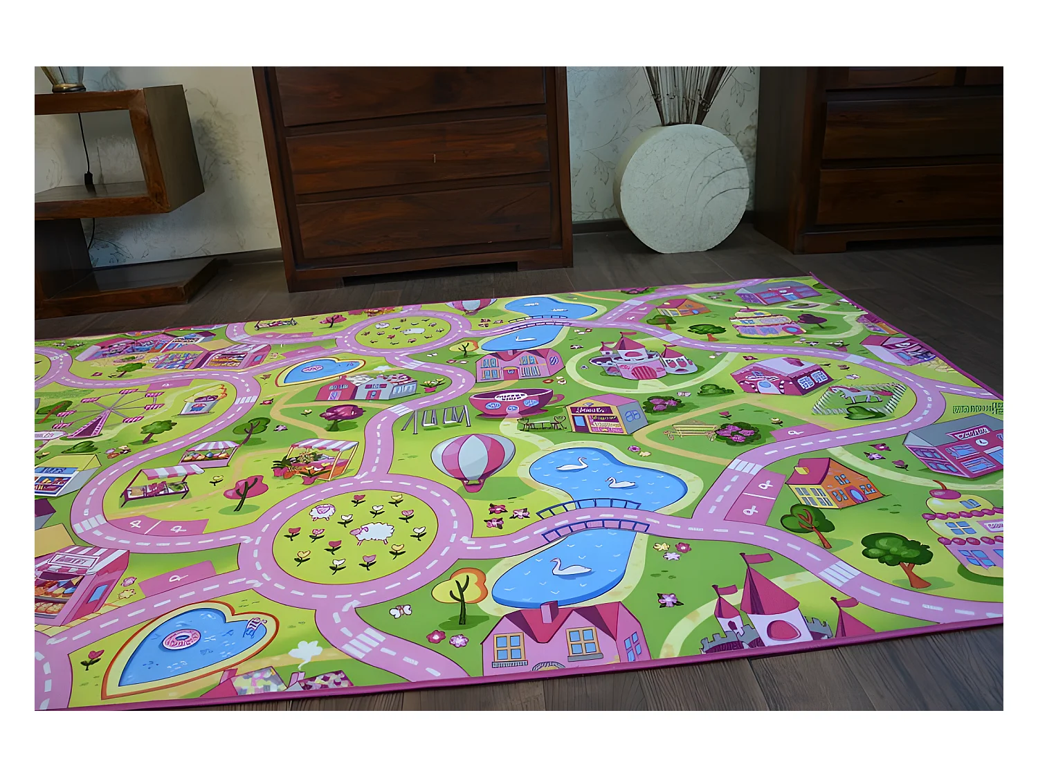 Kindertapijt SWEET TOWN 150x200 cm
