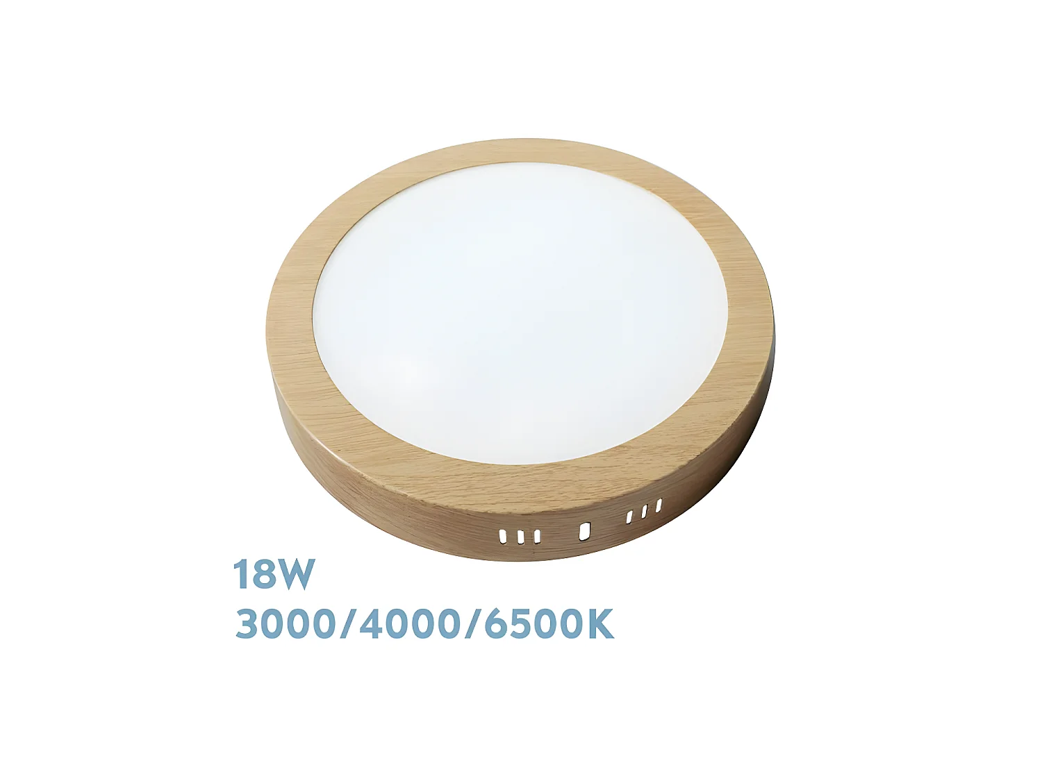 Downlight Diorita Redondo Color 18w 3000k-4000k-6500k