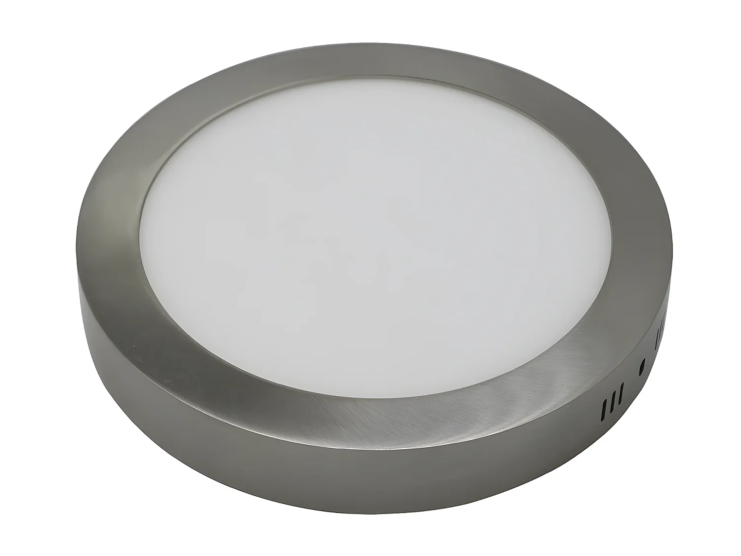Downlight Nickel Modèle DIORITE Rond 18W 3000K-4000K-6500K FABRILAMP
