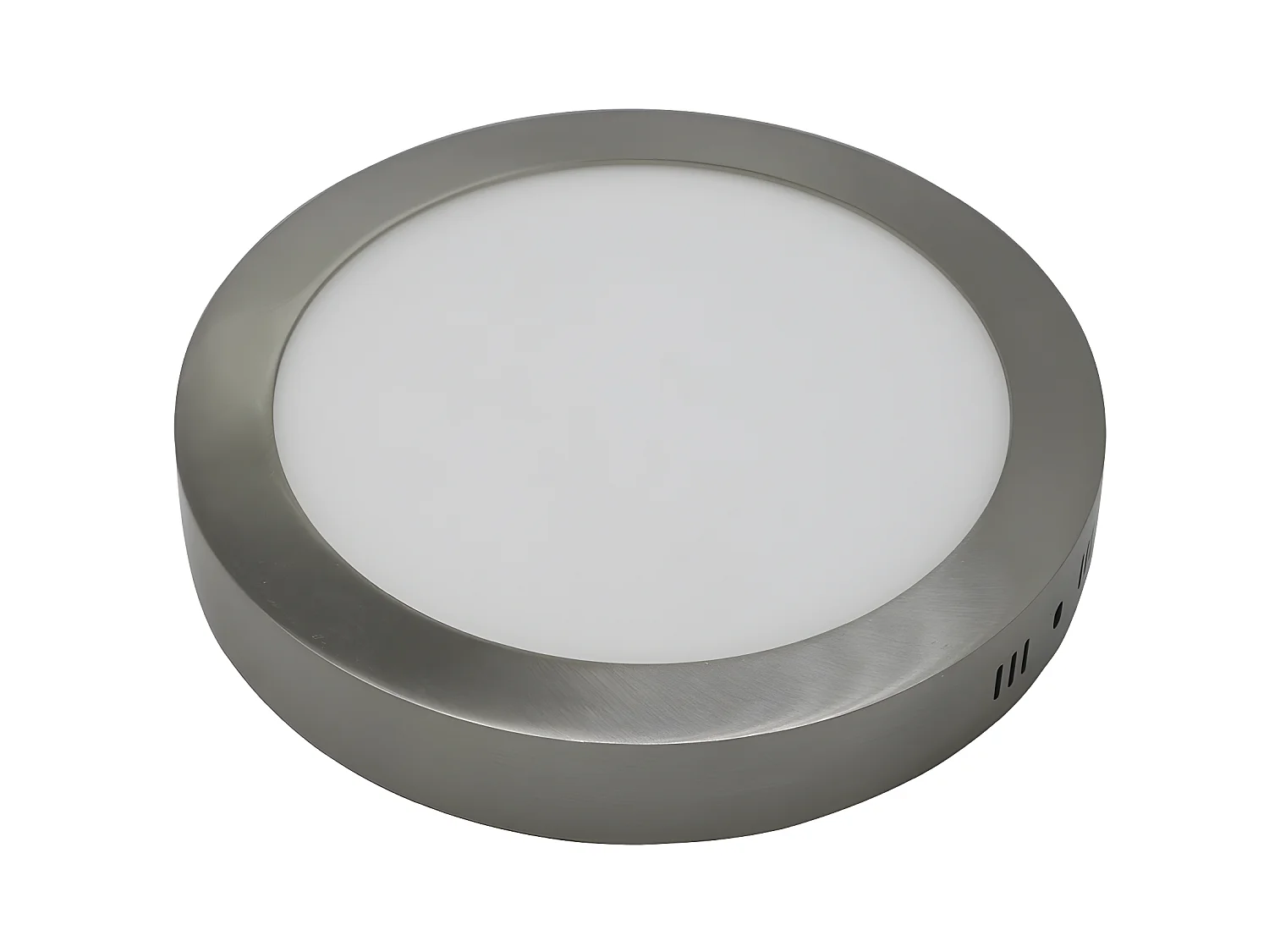 Downlight Nickel Modèle DIORITE Rond 18W 3000K-4000K-6500K FABRILAMP