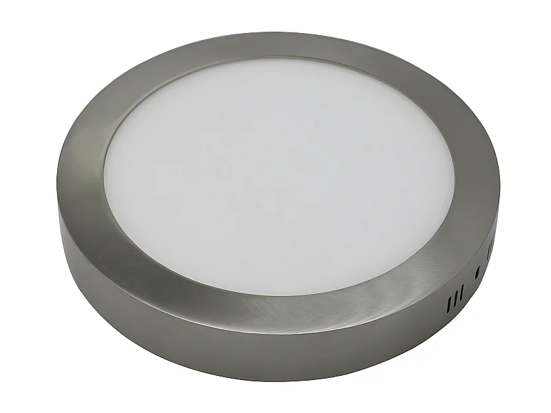 Downlight Redondo Niquel Diorita 12w 3000k-4000k-6500k