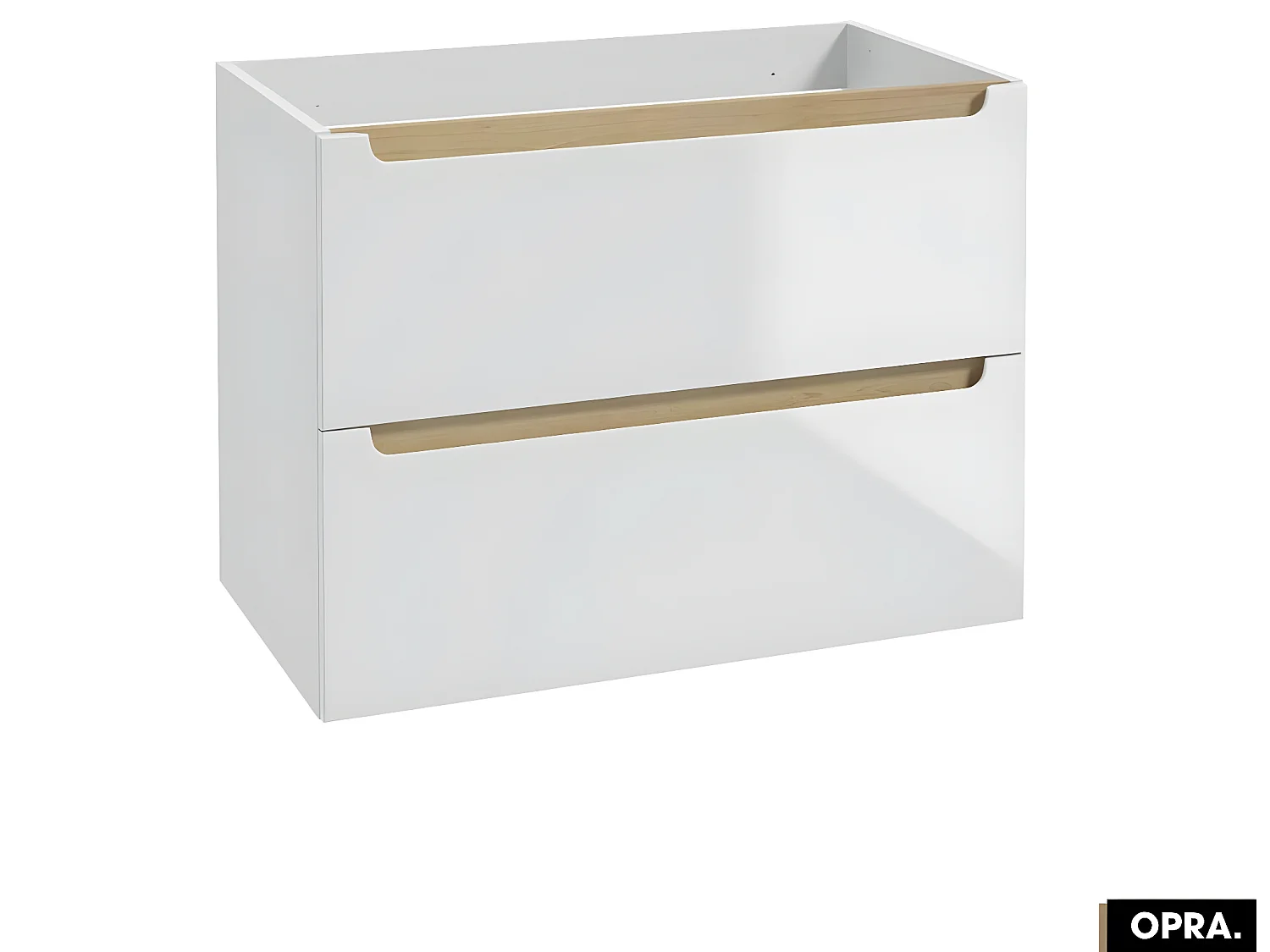 Meuble sous vasque | OPRA | Blanc | 80 × 60 × 45 cm