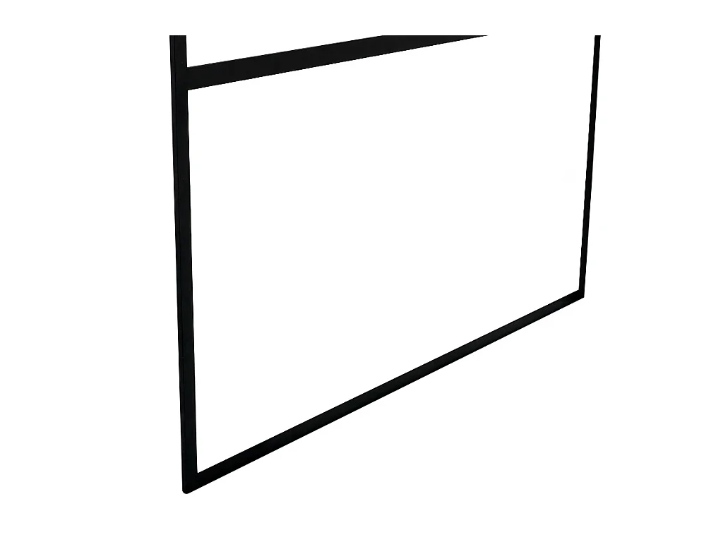 Paroi de douche à l'italienne style industriel - 120 x 200 cm - INAYA II