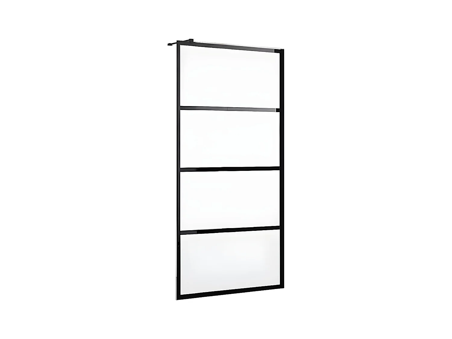 Duschtrennwand Seitenwand italienische Dusche - 120 x 200 cm - INAYA II