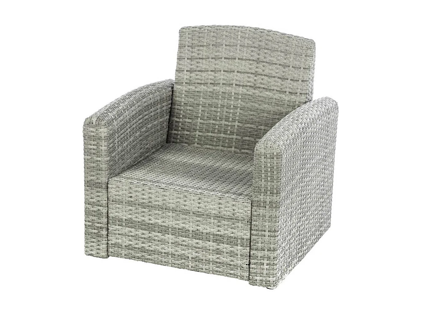 Fauteuil de jardin en résine tressée Polynesia Havane - Hespéride