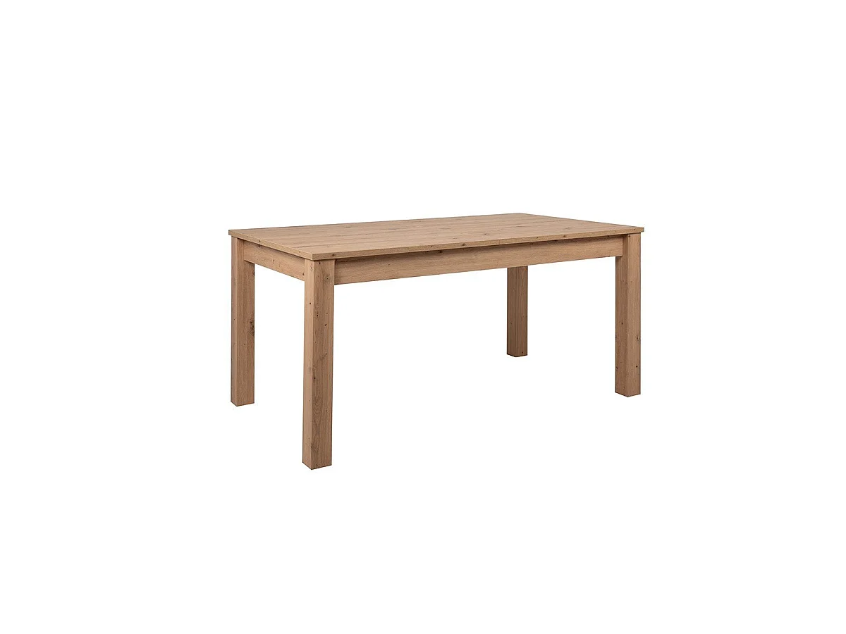 Rozkładany prostokątny stół do jadalni L160/215 cm - BERGEN