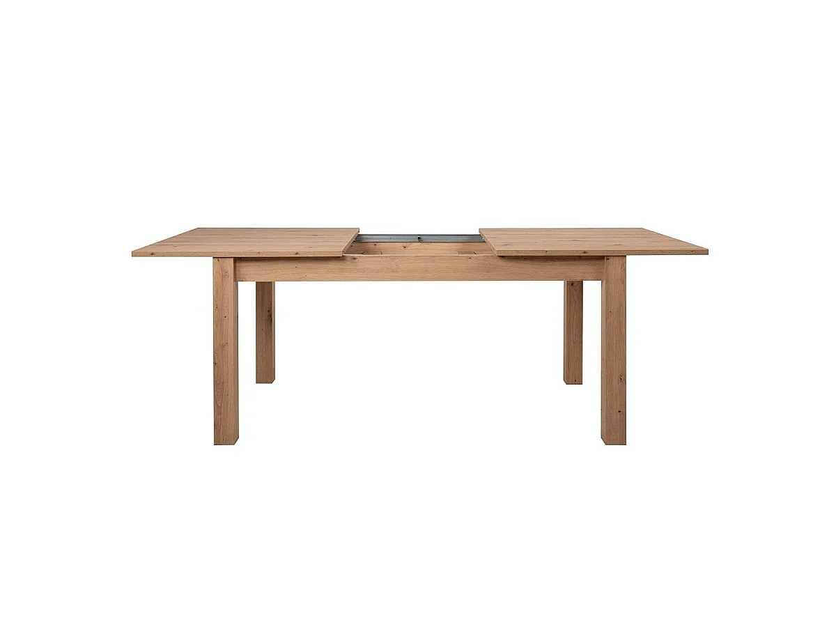 Rozkładany prostokątny stół do jadalni L160/215 cm - BERGEN
