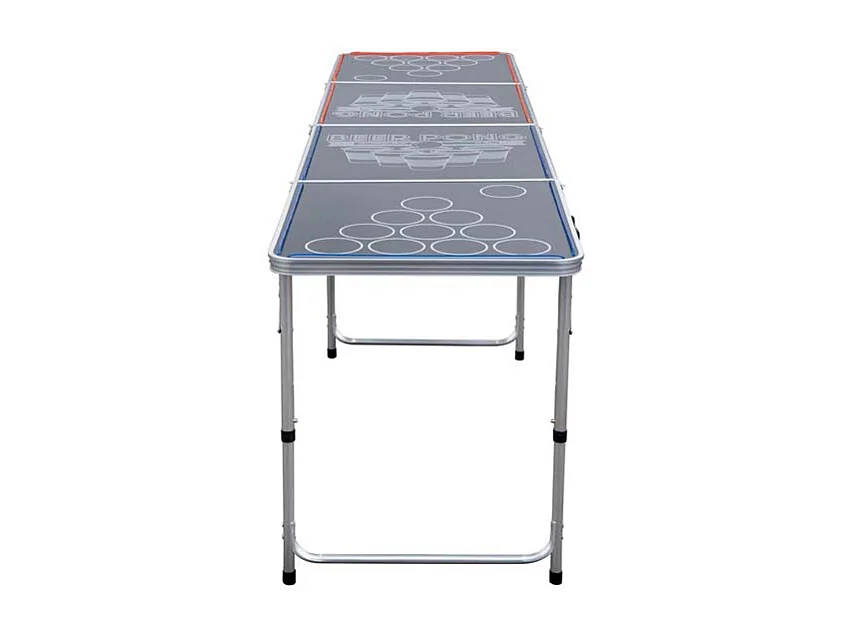 Table Beer-Pong pliable avec led intégrées 240 cm
