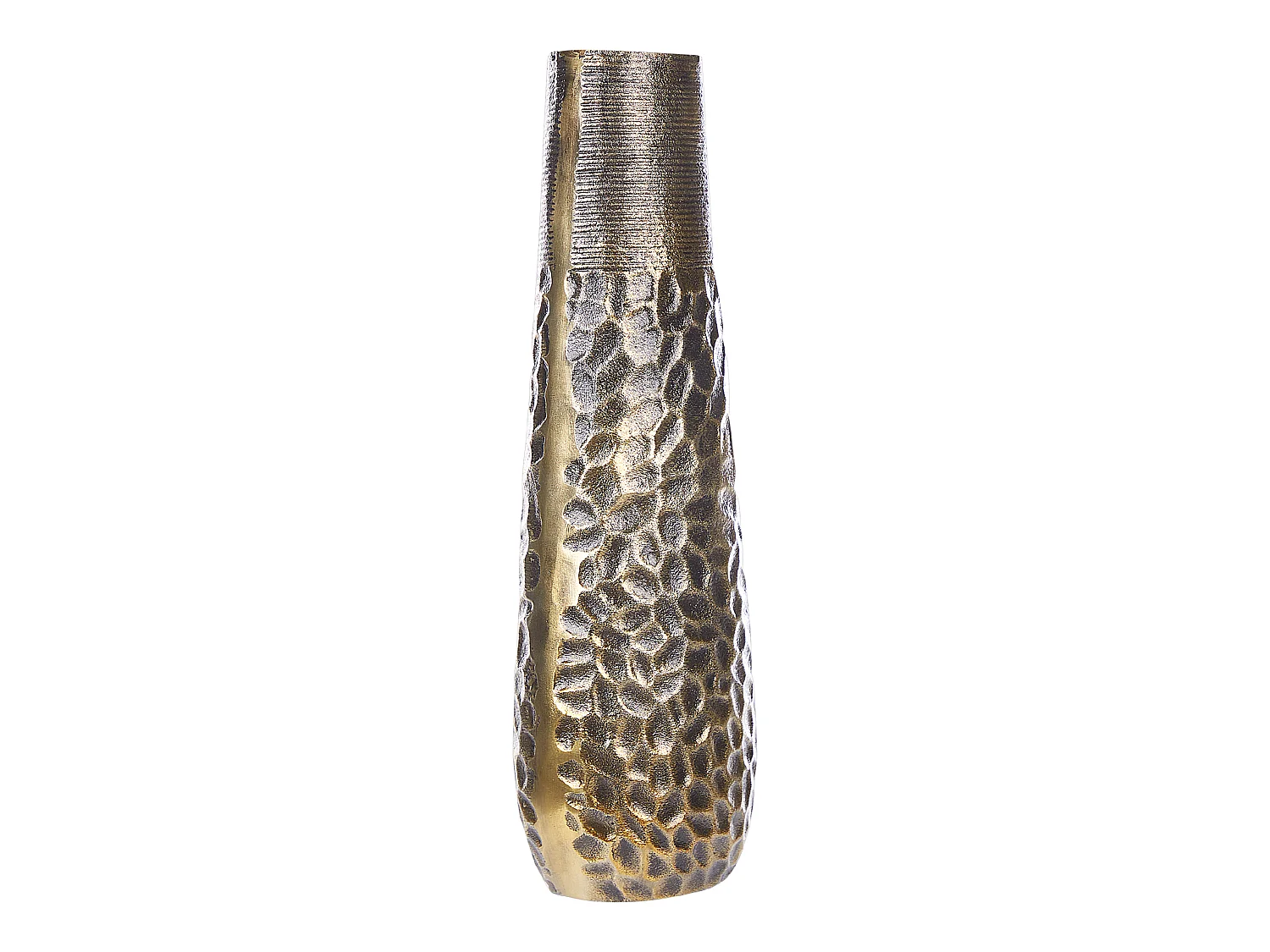Vase à fleurs THIVA Métal 44 cm Doré