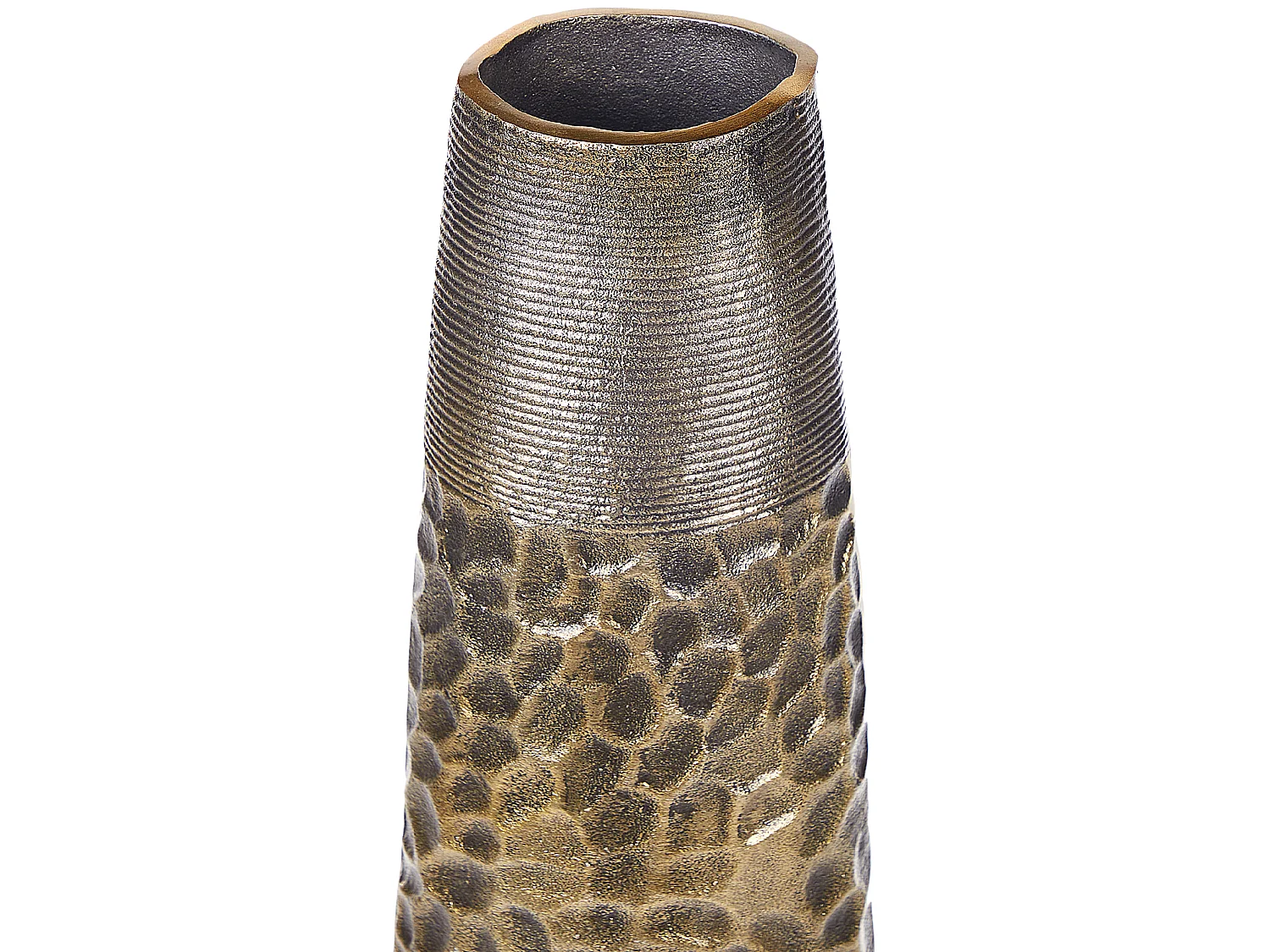 Jarro de flores THIVA Metal 44 cm Dourado