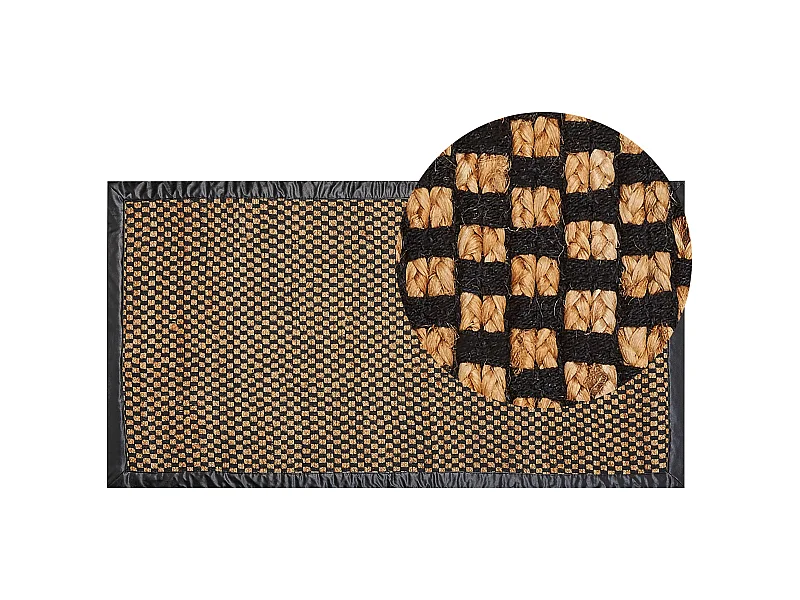 Teppich GERCE 80 x 150 cm Jute Beige