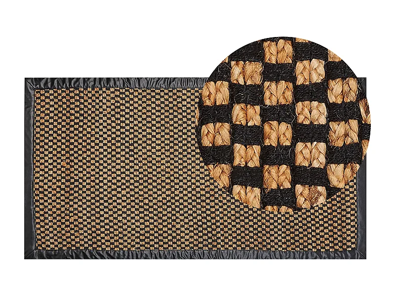 Tapis GERCE Beige 80 x 150 cm Jute