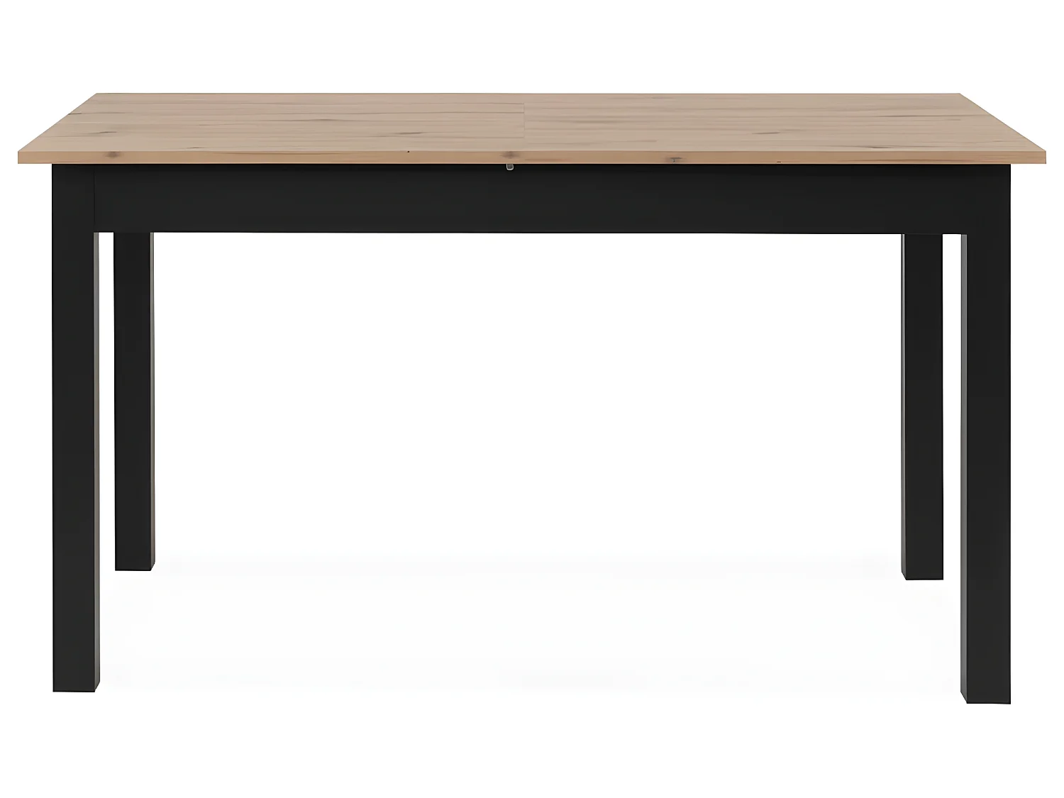 Finori Tavolo Pranzo Allungabile Coburg 120 Rovere Artigianale e Nero