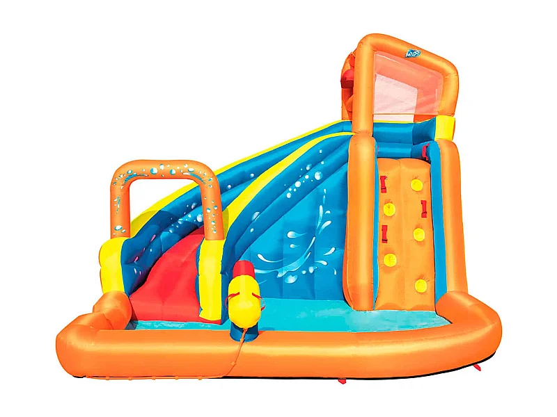 Château Gonflable Aquatique Bestway Turbo Splash Water Zone Mega Parc 365x320x270 cm