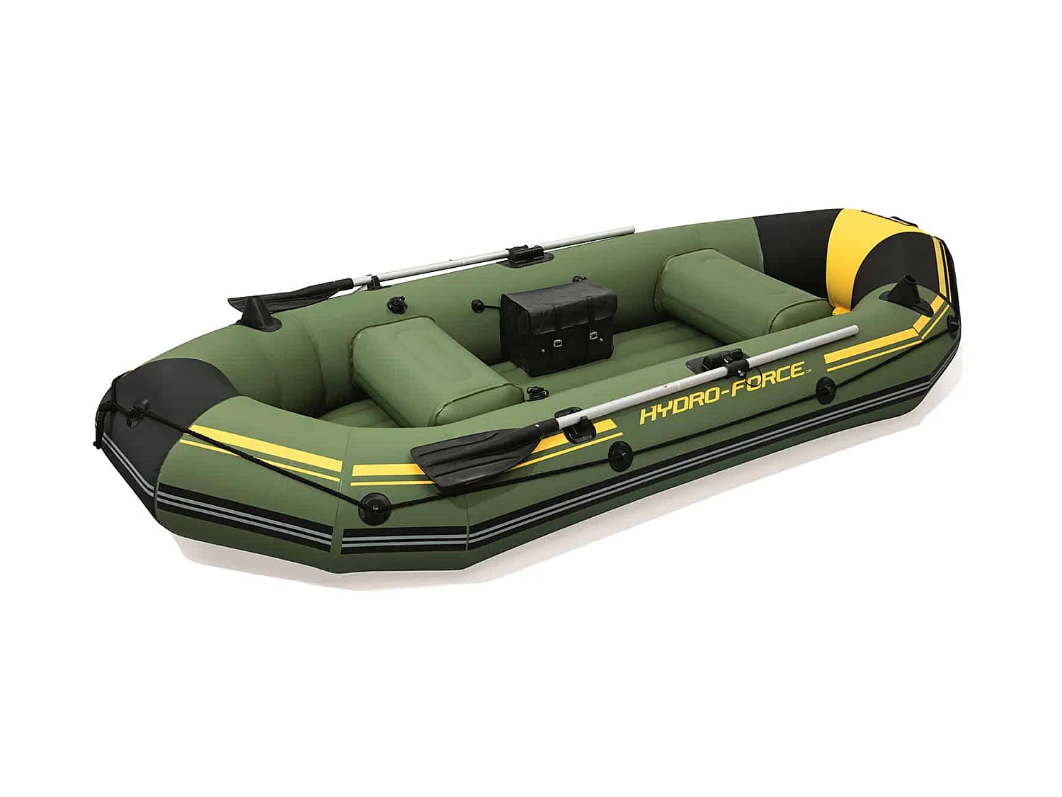 Barca Gonfiabile Bestway Hydro-Force Marine Pro per 2 Adulti e 1 Bambino 2 Remi