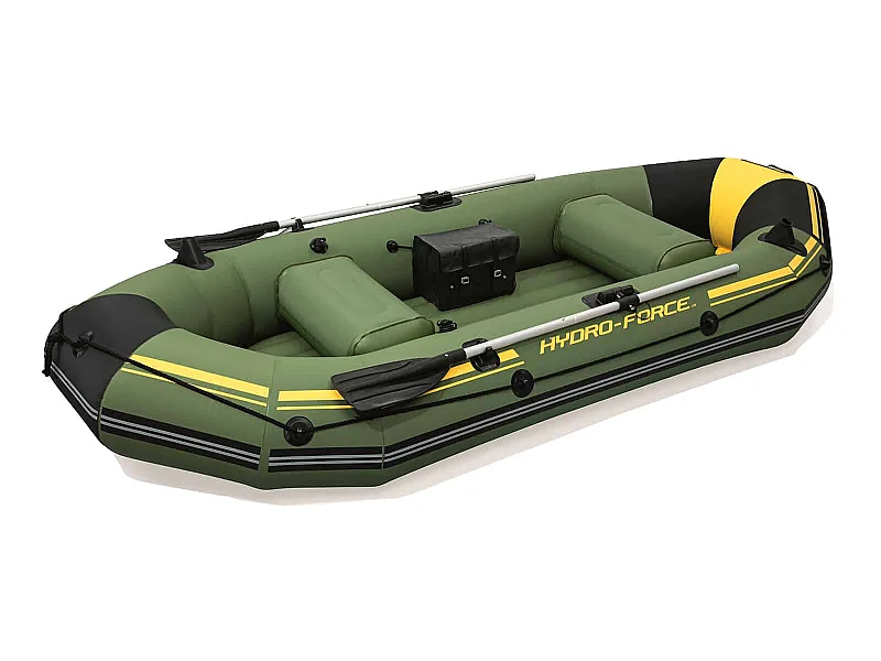 Barca Gonfiabile Bestway Hydro-Force Marine Pro per 2 Adulti e 1 Bambino 2 Remi