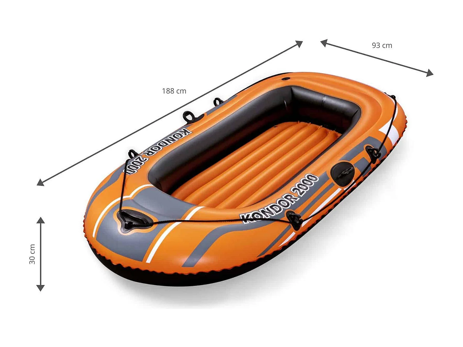 Schlauchboot Kondor 2000 188x98 cm