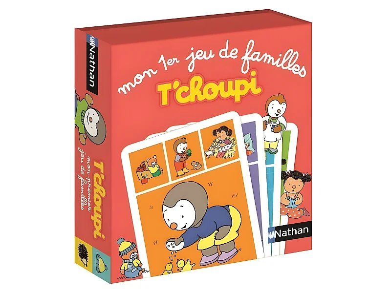 NATHAN Tchoupi - Mon premier jeu de familles