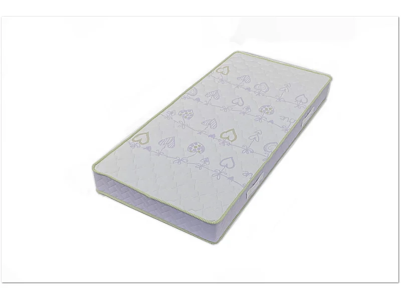 Nuits D'or Matelas Coeur 90x190 x 18 cm - Ferme - Aertech+ 30 Kg/m3 HR Dernière Génération - Très Respirant