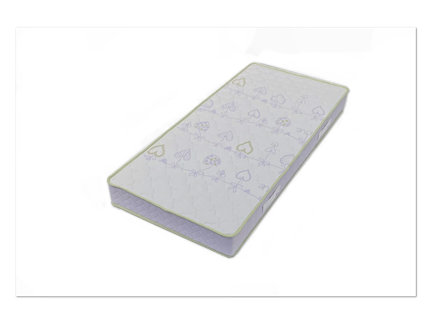 Nuits D'or Matelas Coeur 90x190 x 18 cm - Ferme - Aertech+ 30 Kg/m3 HR Dernière Génération - Très Respirant