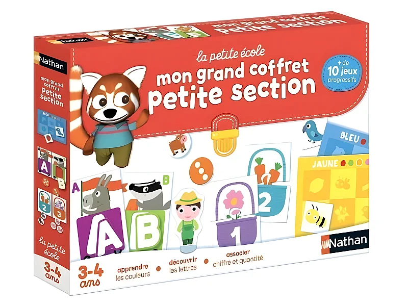 NATHAN La Petite Ecole - Mon Grand Coffret Petite Section