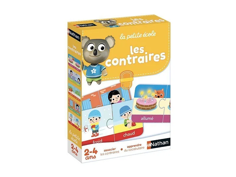 NATHAN La Petite Ecole - Les Contraires