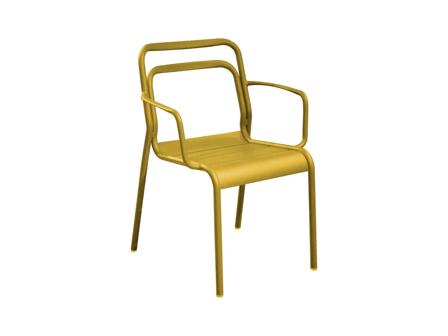 Fauteuil en aluminium Eos Tournesol