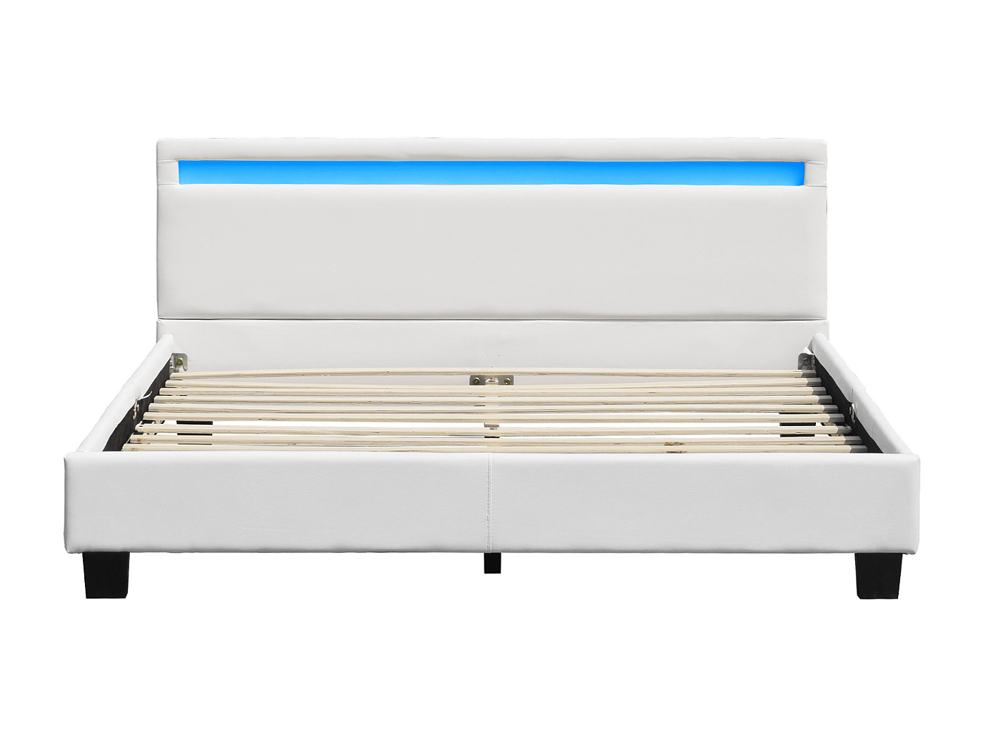 IZTOSS Lit 140x190 Avec Soier Et Atelas - Atelas 140x190x27 éoire