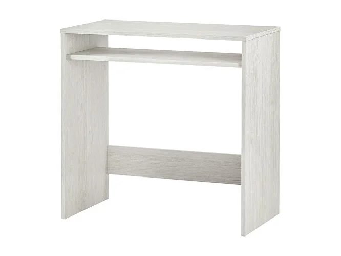 Bureau GASTON à tablette fixe L79cm x P43cm - Blanc