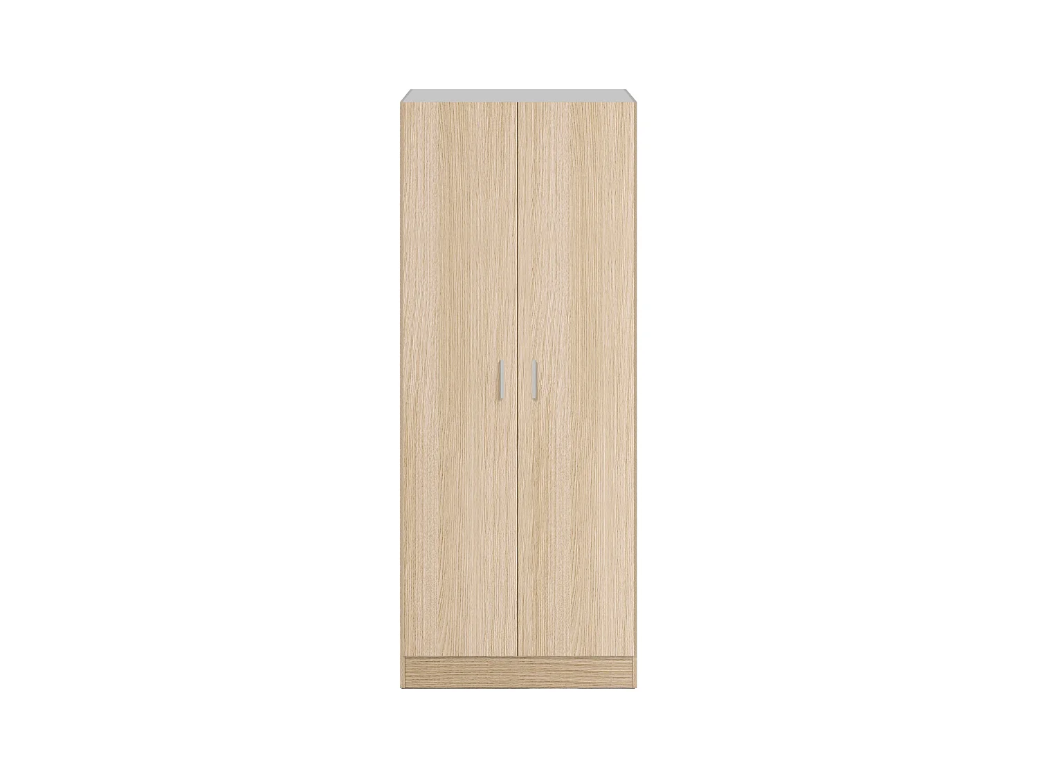 Armoire à balais 2 portes - Chêne