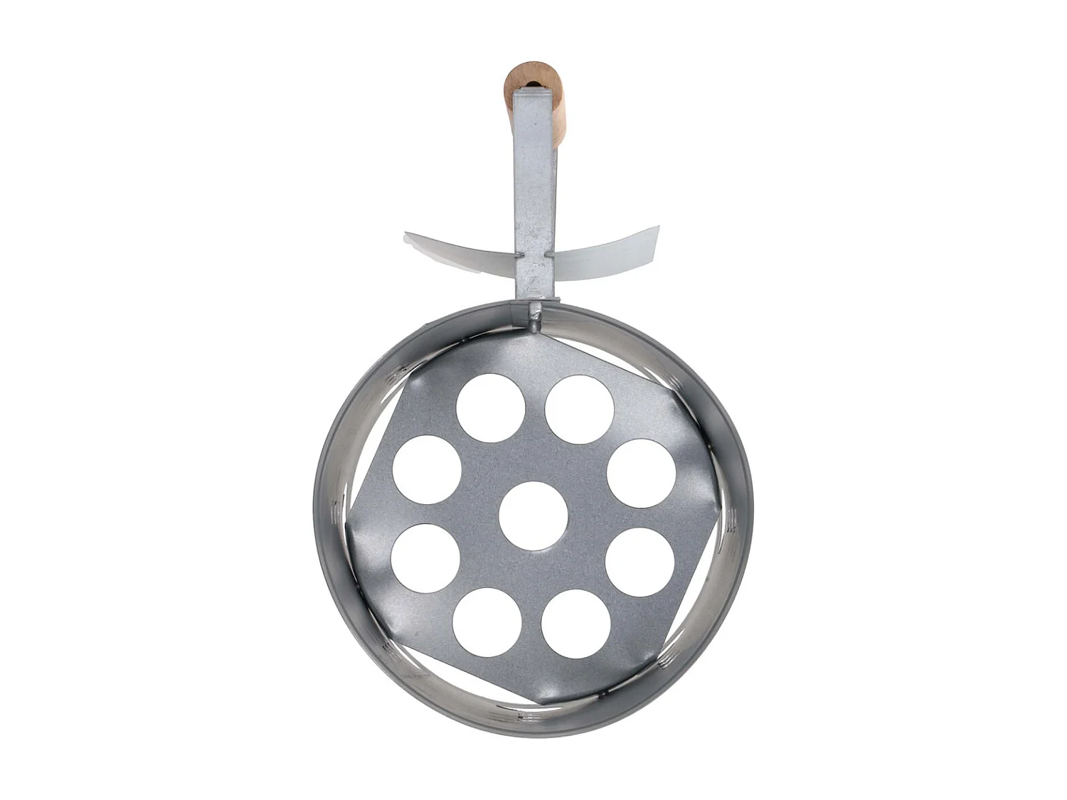 Démarreur de cheminée en fer galvanisé