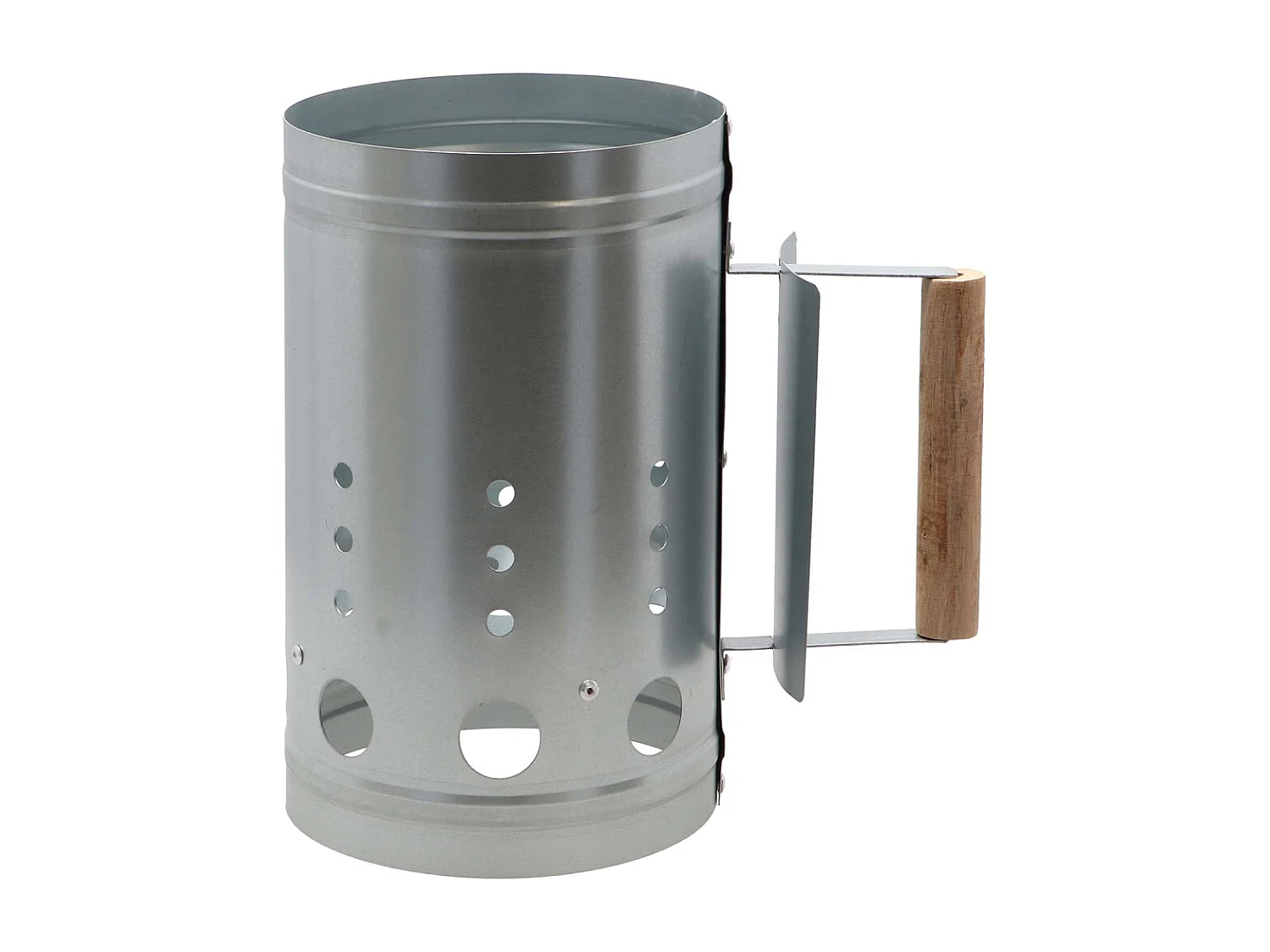 Démarreur de cheminée en fer galvanisé