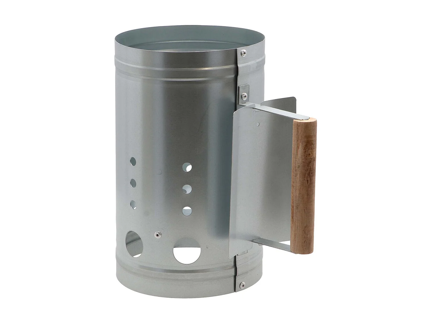 Démarreur de cheminée en fer galvanisé