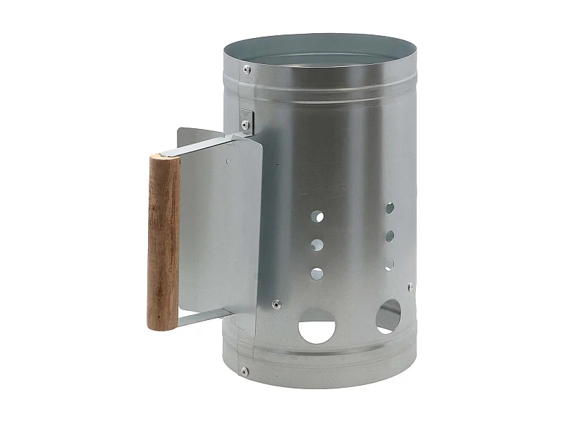 Démarreur de cheminée en fer galvanisé